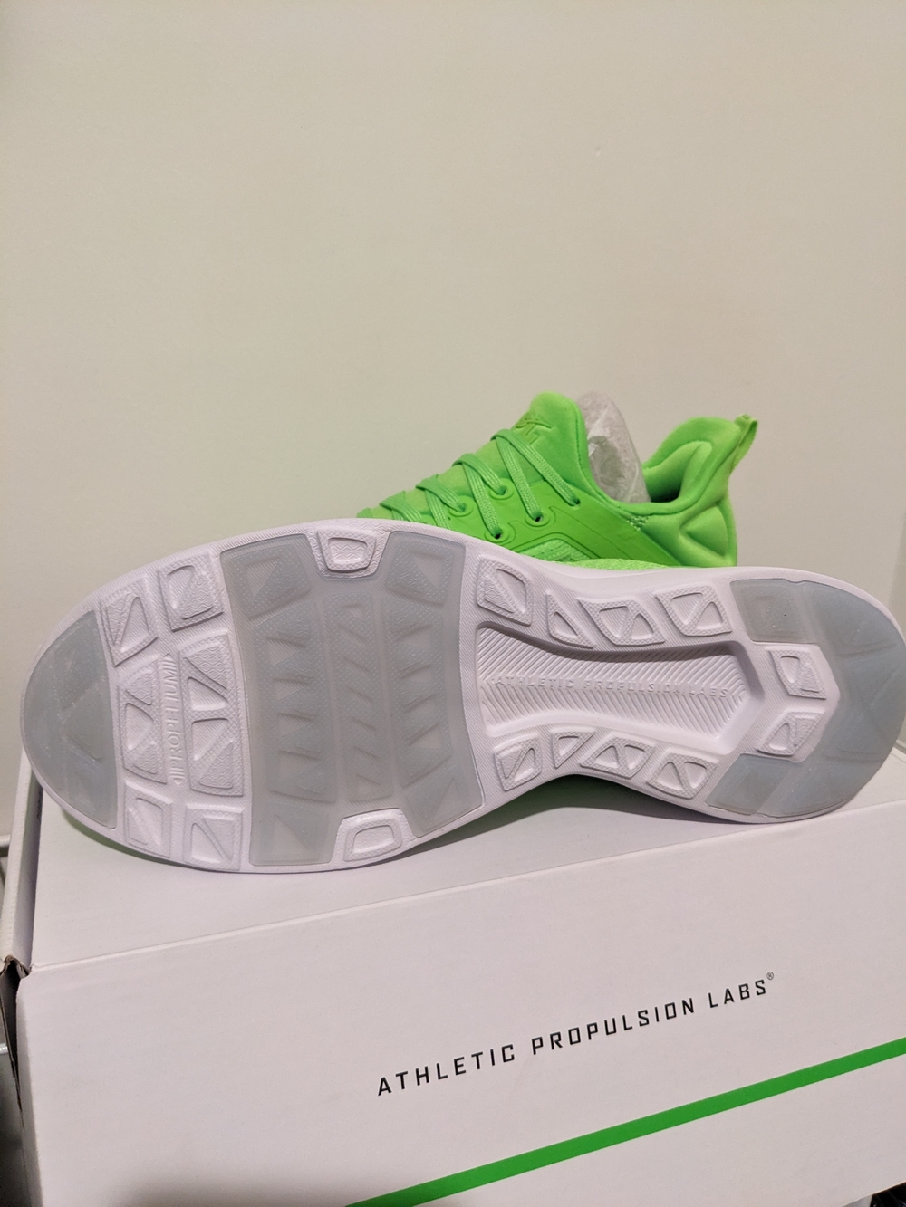 Athletic Propulsion Labs Neon Green Sneakers - Picture 4 of 4